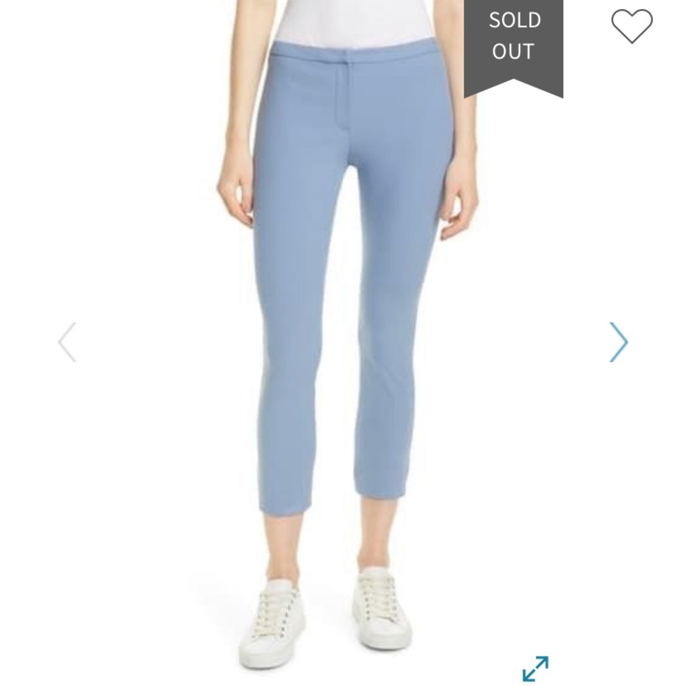 Theory Classic Skinny Pants in Chambray Blue NWT